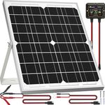 kit painel solar solerk 12v 20w preto a-mbi