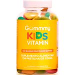 suplemento alimentar gummy hair kids vitamin del frutas 60 gomas 180g