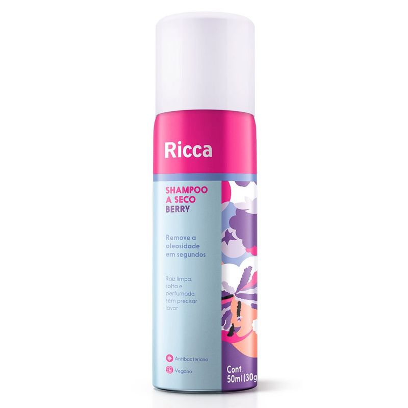 shampoo a seco ricca berry 50ml