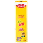 gel dental carmed sabor cereja com flúor 70g