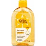 shampoo bebê joão e maria glicerina 200ml cimed
