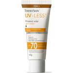 protetor solar facial gel creme uv-less fps70 tom 3 40g theraskin