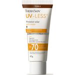 protetor solar facial gel creme uv-less fps70 tom 4 40g theraskin