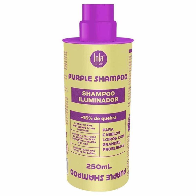 shampoo lola cosmetics purple 250ml