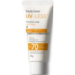 protetor solar facial gel creme uv-less fps70 40g theraskin