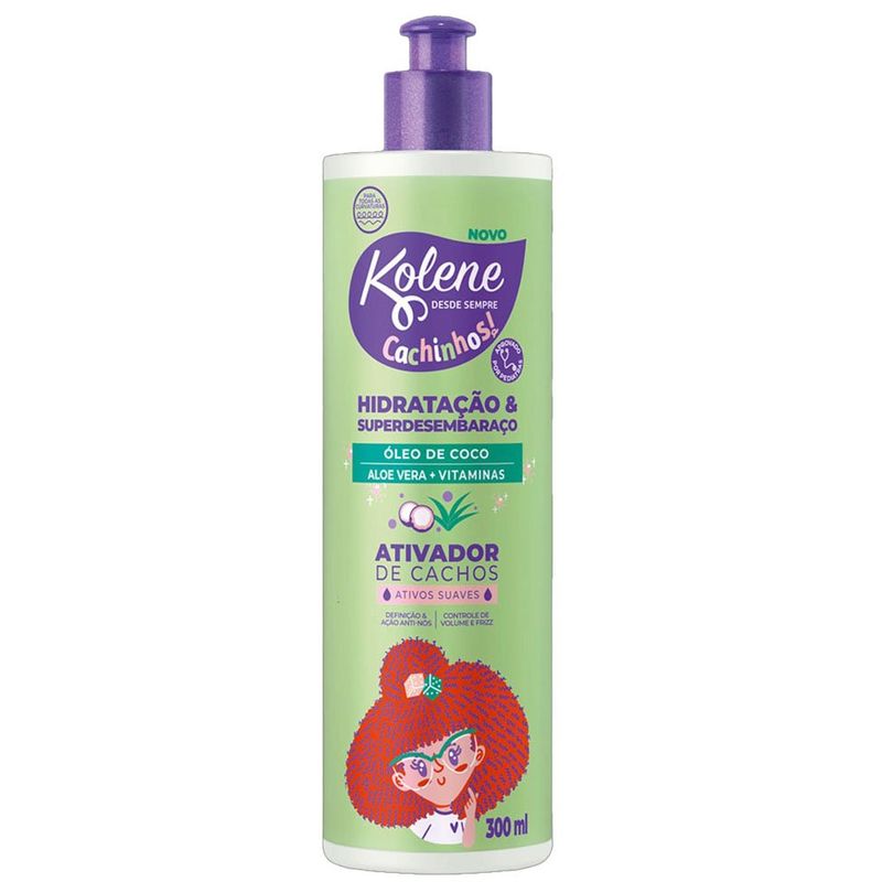 ativador de cachos kolene cachinhos 300ml