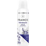 desodorante aerosol francis hidratação leite de amêndoas 150ml