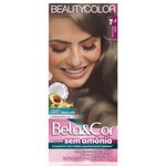 tintura para cabelo beauty color 7.1 louro cinza médio