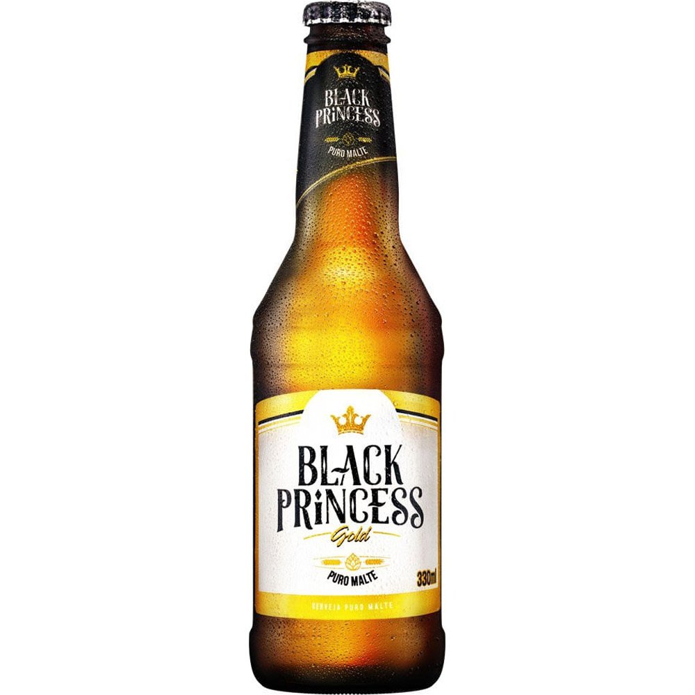 Cerveja Black Princesa Gold Long Neck 330ml