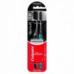 escova dental colgate slim soft black 2 pack