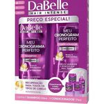 kit shampoo e condicionador meu cronograma perfeito dabelle