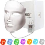 máscara facial led 7 cores aphrona branca a-mbi