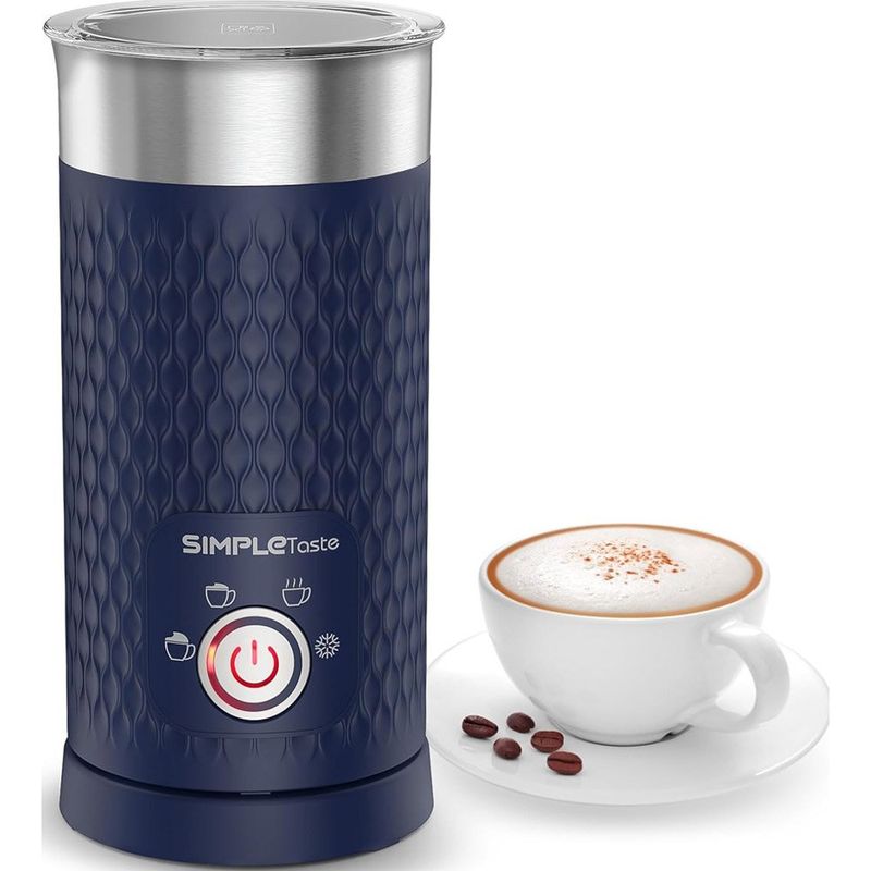 espumador de leite elétrico simpletaste azul a-mbi
