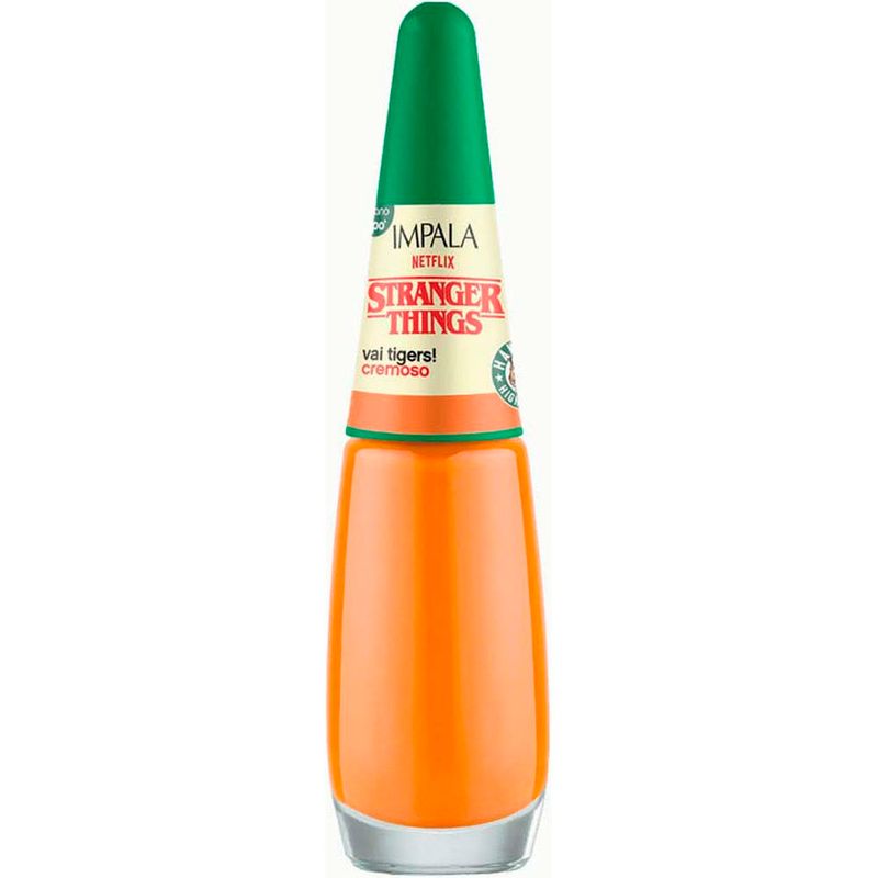esmalte cremoso impala stranger things vai tigers!