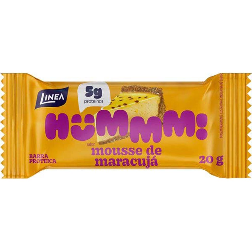 Barra de Proteína Linea Hummm Mousse Maracujá 35g
