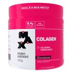 colágeno hidrolisado max titanium frutas vermelhas 120g