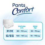 roupa íntima tena tamanho g/eg 8 unidades