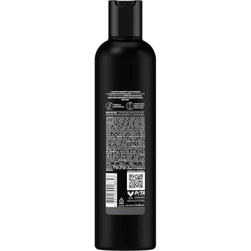 shampoo tresemme cachos definidos 400ml