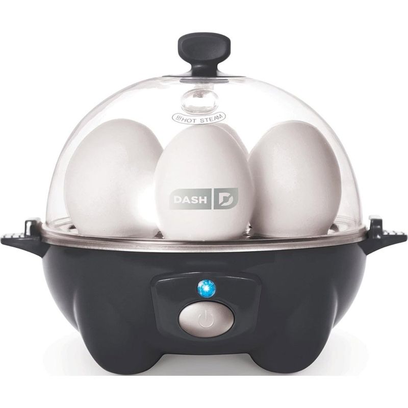 cozedor de ovos elétrico dash preto a-mbi
