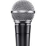 microfone com cabo shure sm58-cn preto a-mbi