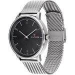 relógio tommy hilfiger masculino 179482 aço inoxidável prata a-bi