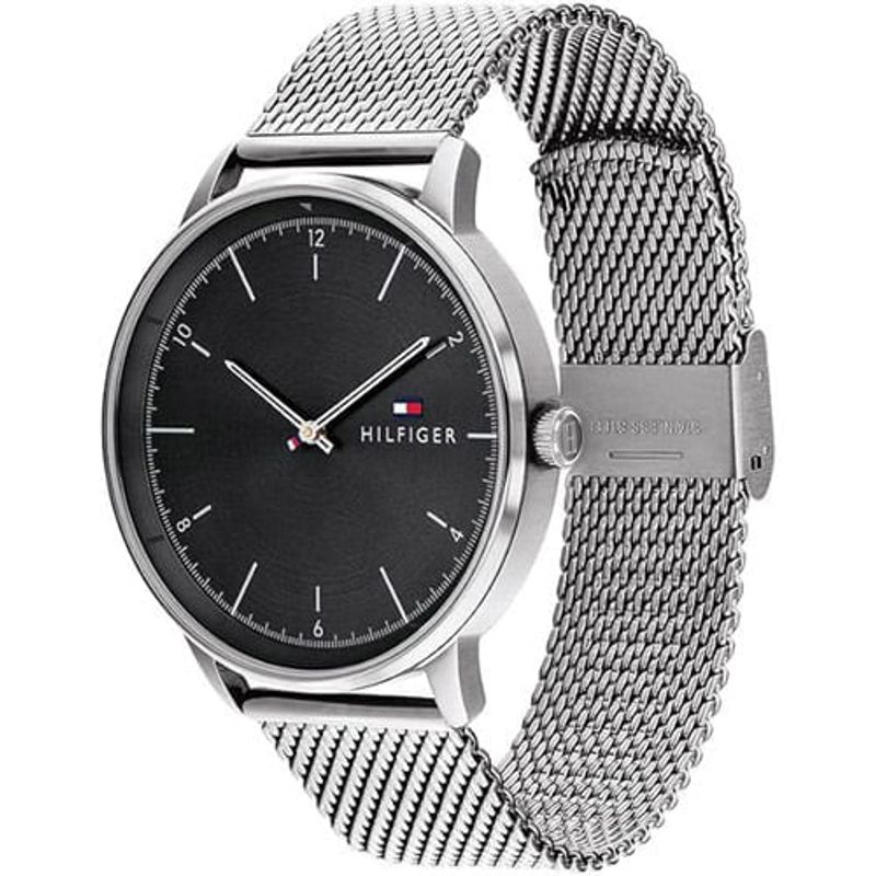 relógio tommy hilfiger masculino 179482 aço inoxidável prata a-bi