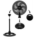 ventilador 3 em 1 britânia max force preto bvt466
