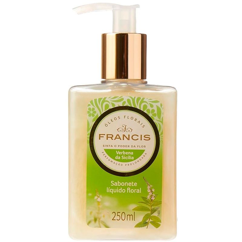 sabonete líquido corporal francis verbena da sicília 250ml