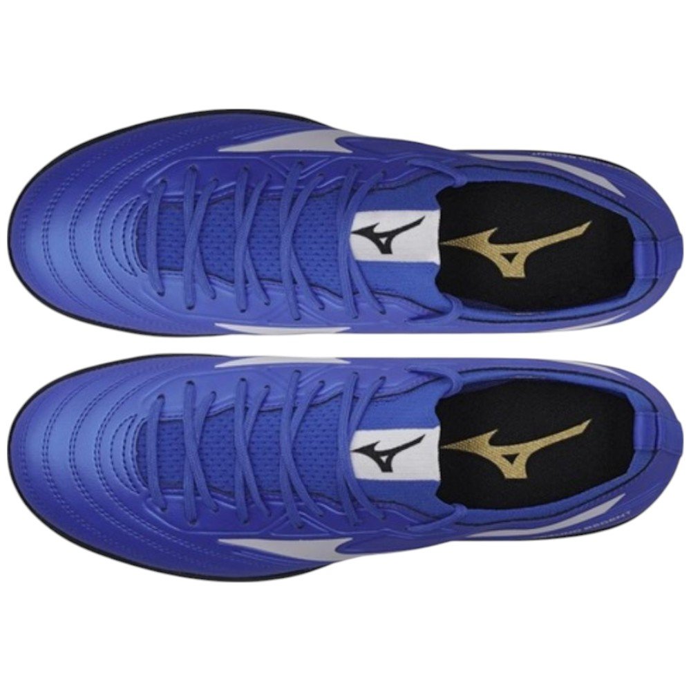 Chuteira Society Mizuno Regent N°43 Azul Branco