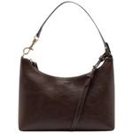 bolsa anacapri tiracolo pequena alça removível marrom (mp)
