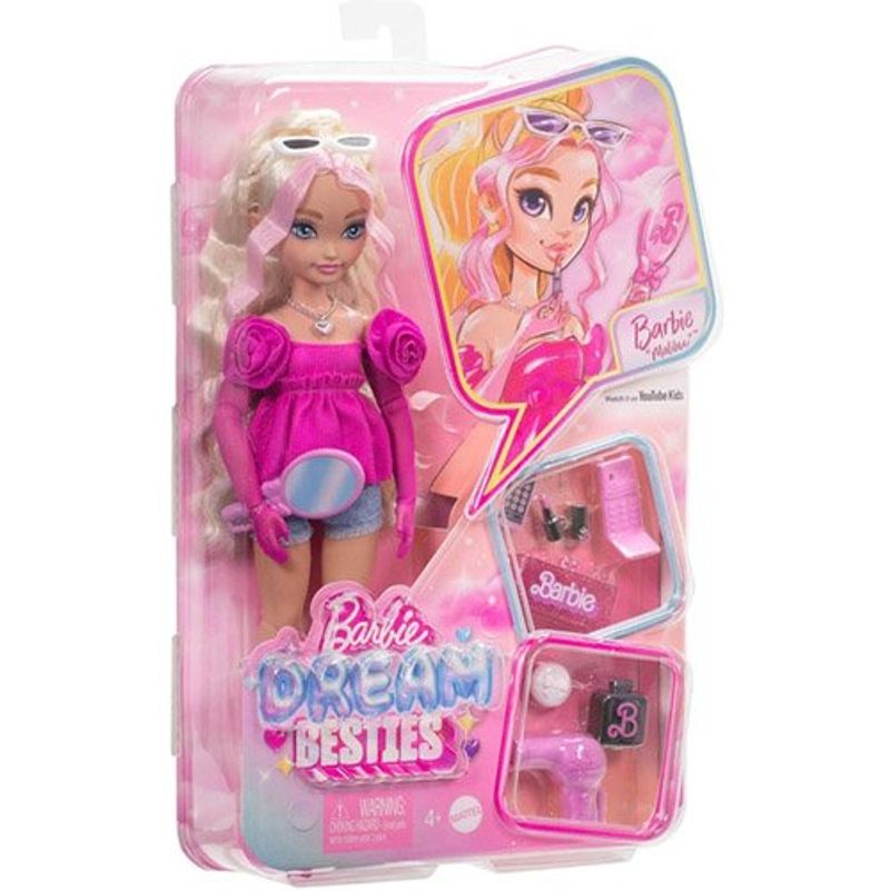 boneca barbie malibú mattel hyc21
