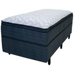 cama box solteiro pelmex confort plus mola pocket 88x188x70cm (mp)