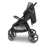 carrinho de bebê baby style thunder preto 7511 (mp)