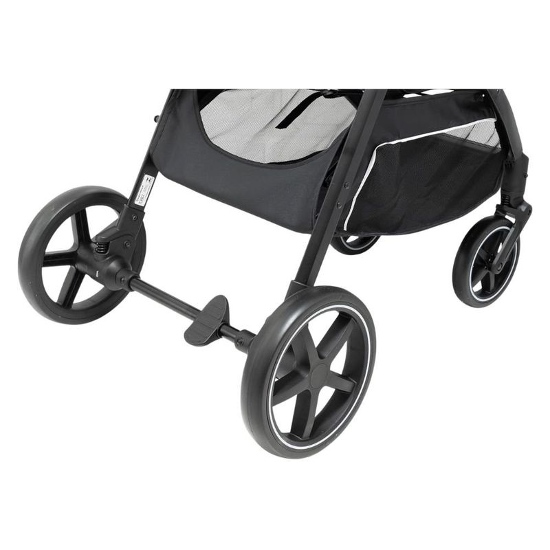 carrinho de bebê baby style thunder preto 7511 (mp)