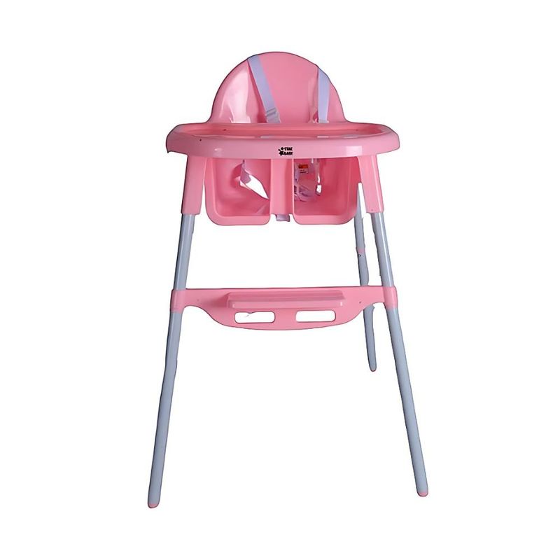 cadeira de alimentação baby style feliz rosa 0201 (mp)