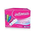 absorvente interno intimus mini 8 unidades