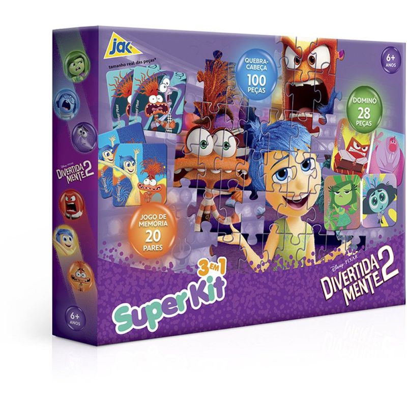 Brinquedo Super Kit Toyster Divertidamente 2