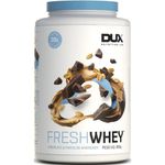 fresh whey dux nutrition chocolate e pasta de amendoim 900g