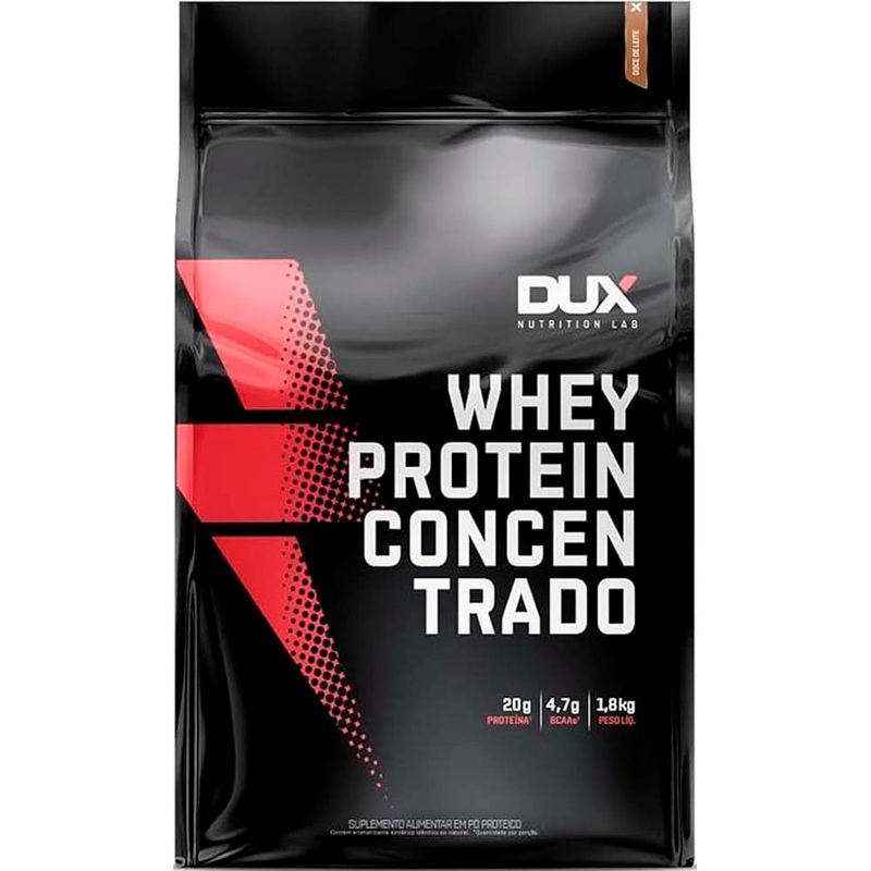 whey protein concentrado dux nutrition doce de leite 1.8kg
