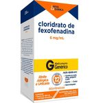 cloridrato de fexofenadina 6mg/ml 150ml suspensão oral nova química