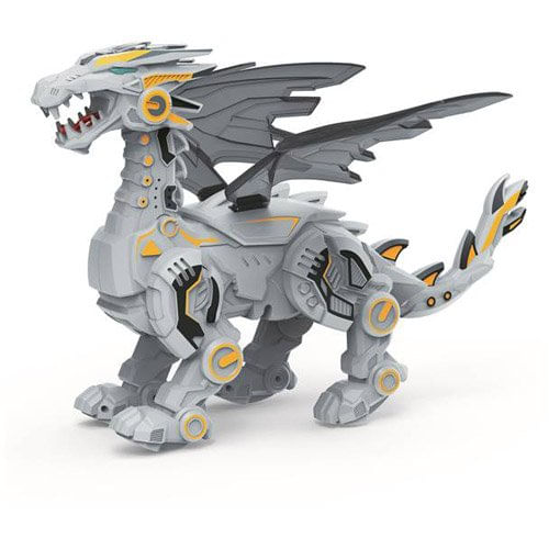 Brinquedo Super Cyber Dino Cinza Zoop Toys ZP01232