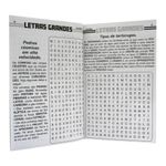 livro caça-palavras letras grandes médio todo livro (mp)