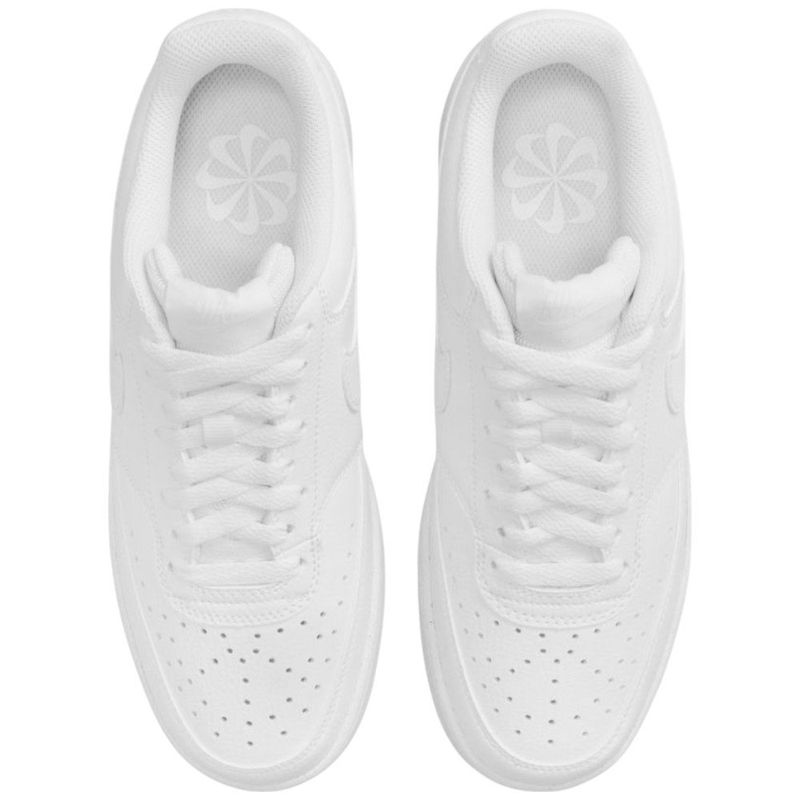 tênis esportivo feminino n° 36 nike court vision low next nature branco 265650 (mp)