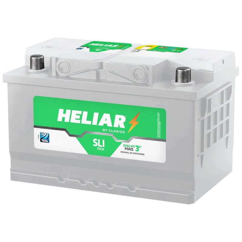 bateria para automóvel heliar 70ah 12v h70nd (mp)