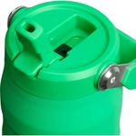 garrafa stanley iceflow com canudo 700ml aço inox verde a-bi