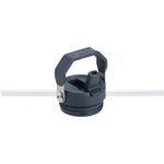 garrafa stanley iceflow com canudo 700ml aço inox azul marinho a-bi