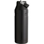garrafa stanley iceflow com canudo 1,5 litros aço inox preto a-mbi
