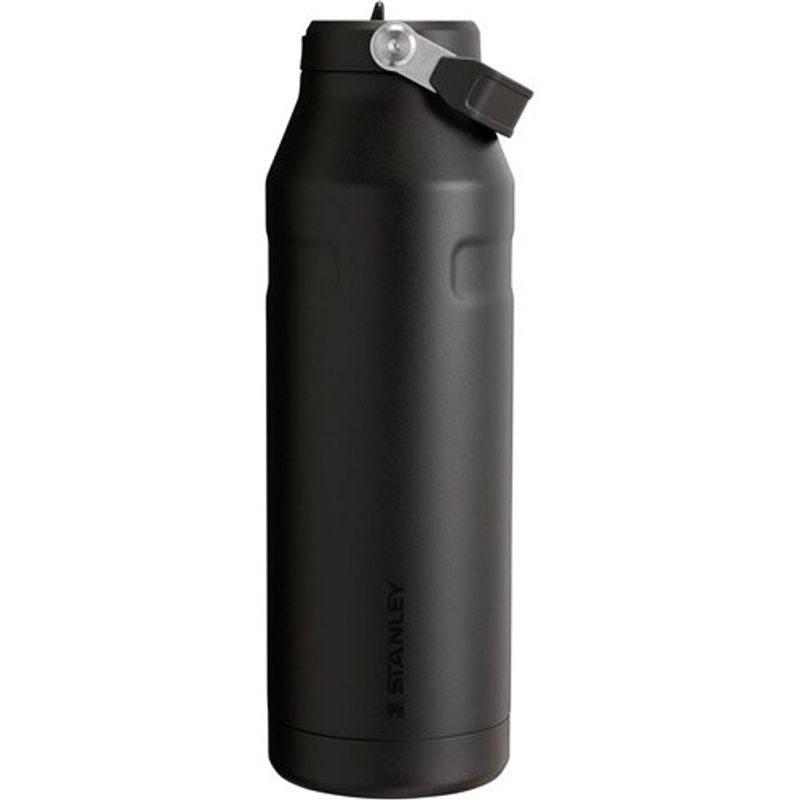 garrafa stanley iceflow com canudo 1,5 litros aço inox preto a-mbi