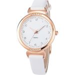 relógio feminino nuovo bangle branco a-mbi