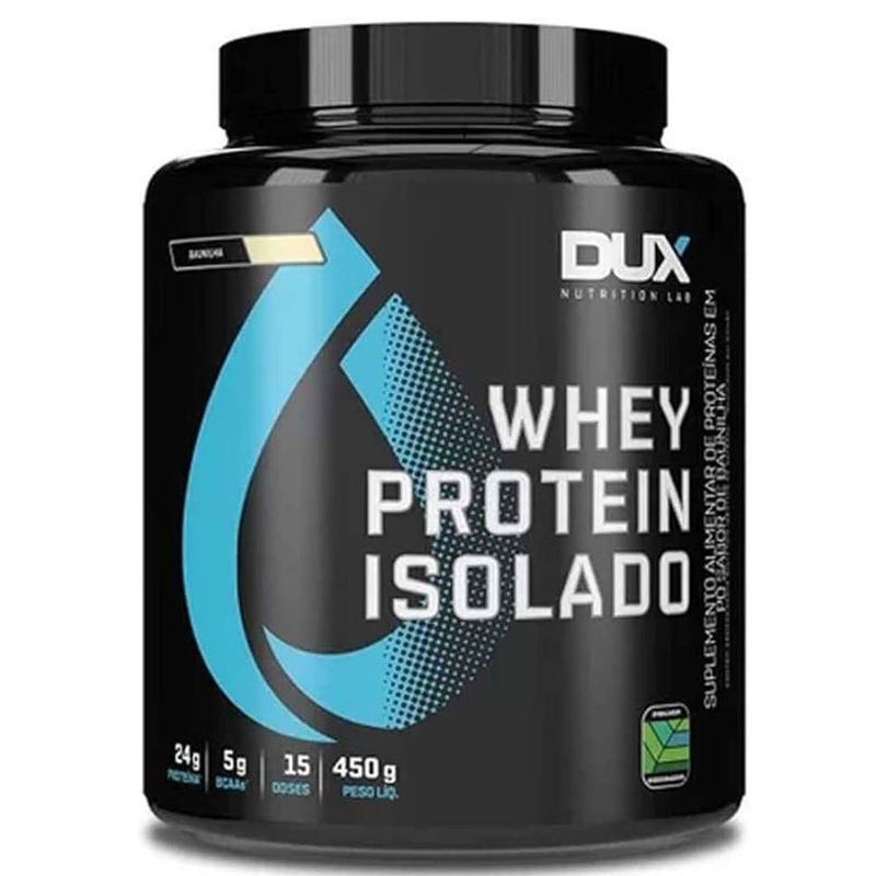 whey protein isolado dux nutrition baunilha 450g